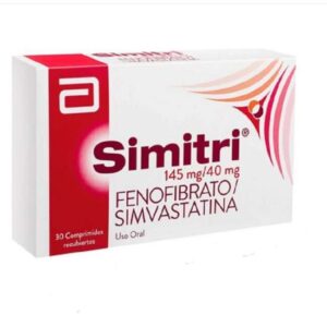 SIMITRI 145 MG.40 MG. 30 COMP. REC. FENOFIBRATO/SIMVASTATINA - Abbot