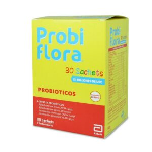 PROBIFLORA KIDS 2+ SACHETS PROBIOTICOS 15 BILLONES DE UFC.30 - Maver