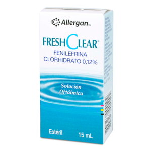 FRESHCLEAR SOLUCION OFTALMICA ESTERIL 0.12% 15ML - Allergan