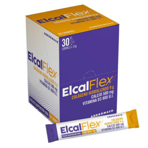 ELCAL FLEX 500 MG. 800 UI PVO. SUSP. ORAL 30 SOB. - Andromaco