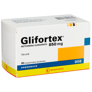 GLIFORTEX x60 COMPRIMIDOS DE 850MG - Andromaco