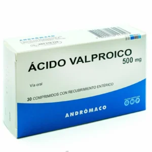 ACIDO VALPROICO 500 MG. 30 COMP REC. - Sin laboratorio