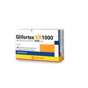 GLIFORTEX XR 1000 MG. 30 COMP. - Andromaco