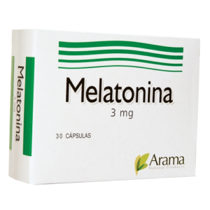 MELATONINA x30 CAPSULAS DE 3 MG - Arama