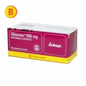 GLICENEX x30 COMPRIMIDOS RECUBIERTOS DE 850 MG - Bago