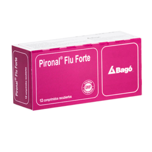PIRONAL FLU FORTE COMPRIMIDOS RECUBIERTOS 12 - Bago