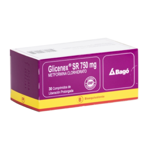 GLICENEX SR x30 COMPRIMIDOS DE 750 MG - Bago