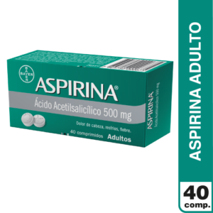 ASPIRINA ADULTO x40 COMPRIMIDOS DE 500 MG - Bayer
