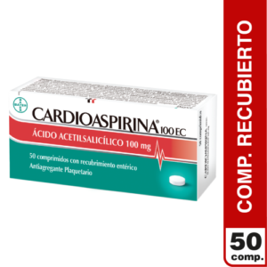 CARDIOASPIRINA x50 COMPRIMIDOS DE 100 MG - Bayer