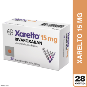 XARELTO x28 COMPRIMIDOS RECUBIERTOS DE 15 MG - Bayer etico