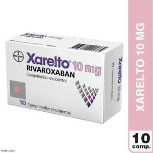 XARELTO x10 COMPRIMIDOS RECUBIERTOS DE 10 MG - Bayer etico