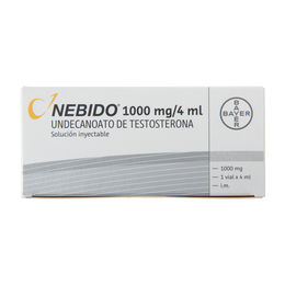 NEBIDO AMPOLLA 1000MG/4ML x 1 - Bayer etico