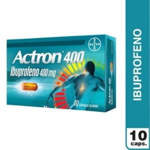 ACTRON 400 MG. 10 CAPS. - Bayer