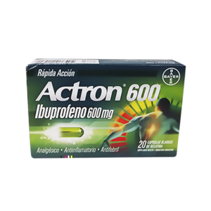 ACTRON 600 MG. 20 CAPS. - Bayer
