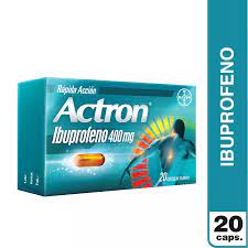 ACTRON 400 MG. 20 CAP. - Bayer