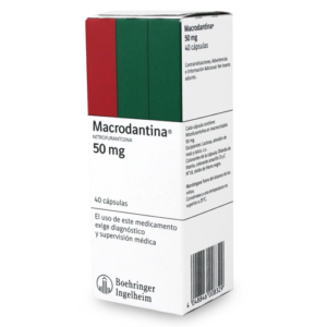 MACRODANTINA 50 MG. 40 CAPS. - Boehringer i