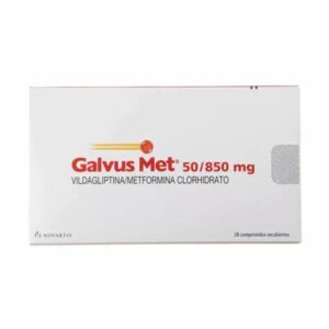 GALVUS MET 50 MG/850 MG. 30 COMP. - Novartis