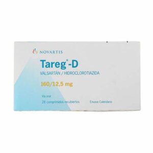TAREG-D COM 160/12,5 MG 28 COMP. - Novartis