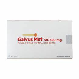 GALVUS MET 50 MG./500 MG. 28 COMP. - Novartis