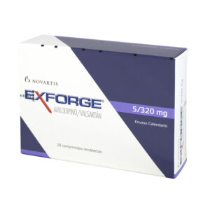EXFORGE 5 MG./160 MG. 28 COMP. - Novartis