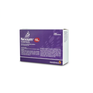 NEXIUM SOBRES GRANULOS GASTRO-RESISTENTE PARA SUSPENSION ORAL 10MG.28 - Astrazeneca