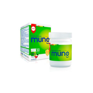 MUNO PROBIOTICOS + VITAMINAS COMPRIMIDOS MASTICABLES .30 - Axon-pharma