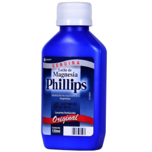 LECHE DE MAGNESIA PHILLIPS SUSPENSION DE 120 ML - Aspen chile