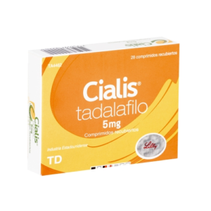 CIALIS COMPRIMIDOS RECUBIERTOS 5MG. 28 - Eli lilly