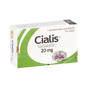CIALIS COMPRIMIDOS RECUBIERTOS 20 MILIGRAMOS 1 - Eli lilly