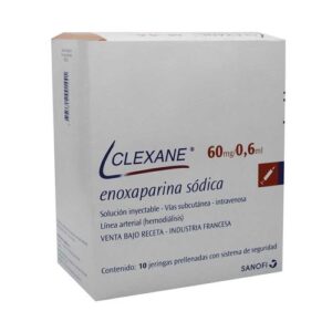 CLEXANE SAFETY LOCK 60 MG. 10 JER. - Sanofi aventis
