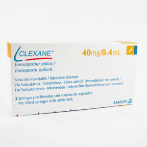 CLEXANE 40 MG./0,4 ML. JER. (1 UN.) - Sanofi aventis