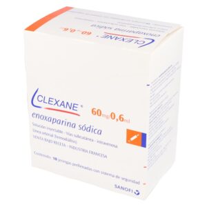 CLEXANE 60 MG. JER. 1 UN. - Sanofi aventis