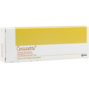 CERAZETTE COMPRIMIDOS 75 MICROGRAMOS 28 - Organon