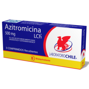 AZITROMICINA 500 MG. 3 COMP. (LCH) - Genericos
