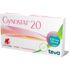 GYNOSTAT-20 COMPRIMIDOS 21 - Lab. chile