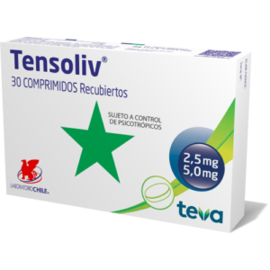 TENSOLIV COMPRIMIDOS 30 - Lab. chile