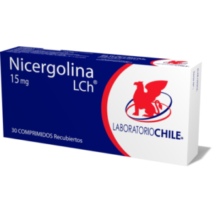 NICERGOLINA x30 COMPRIMIDOS DE 15 MG - Lab. chile