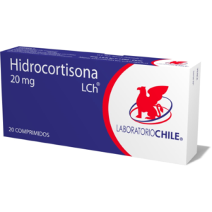 HIDROCORTISONA x20 COMPRIMIDOS DE 20 MG - Lab. chile