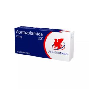 ACETAZOLAMIDA 250 MG. 20 COMP.(LCH) - Genericos