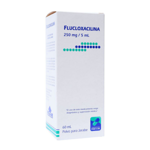 FLUCLOXACILINA 250 MG JARABE DE 60 ML - Andromaco