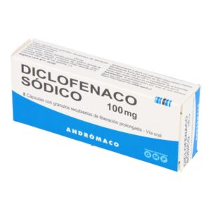 DICLOFENACO RETARD CAPSULAS 100 MILIGRAMOS 8* - Andromaco