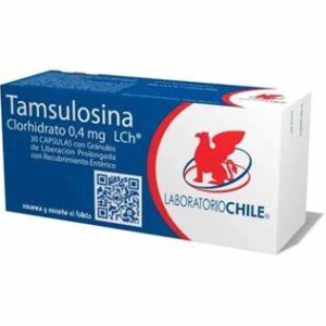TAMSULOSINA 0,4 MG. 30 COMP. (LCH) - Genericos
