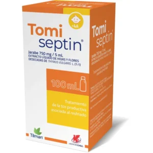 TOMI SEPTIN JARABE 750 MG./5 ML. 100 ML. - Sin laboratorio
