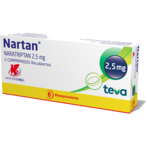 NARTAN COMPRIMIDOS RECUBIERTOS 2,5 MG.2 - Lab. chile