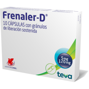 FRENALER-D 10 CAPS. - Lab. chile