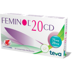 FEMINOL-20 CD 28 COMP. - Lab. chile
