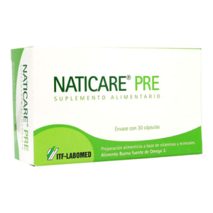 NATICARE PRE SUPLEMENTO ALIMENTARIO CAPSULAS X30 - Itf labomed