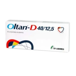 OLTAN D 40/12,5 MG. 30 C0MP. RECUBIERTOS - Sin laboratorio