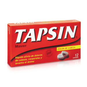 TAPSIN ROJO x12 COMPRIMIDOS - Maver