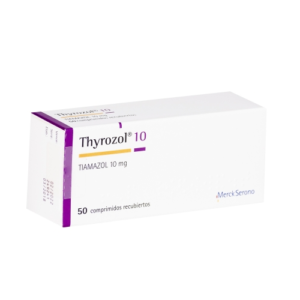 THYROZOL x50 COMPRIMIDOS DE 10 MG - Merck